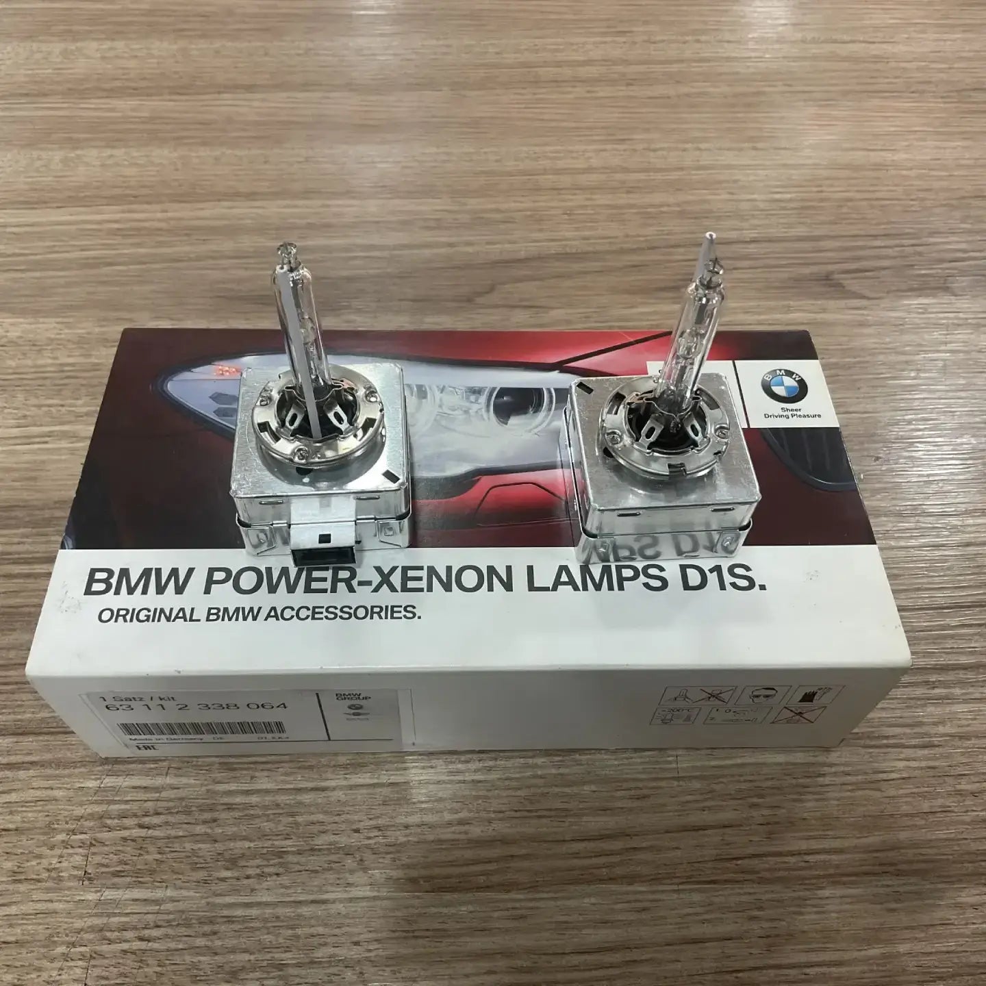 2x Genuine BMW PHILIPS D1S Power Xenon Bulb