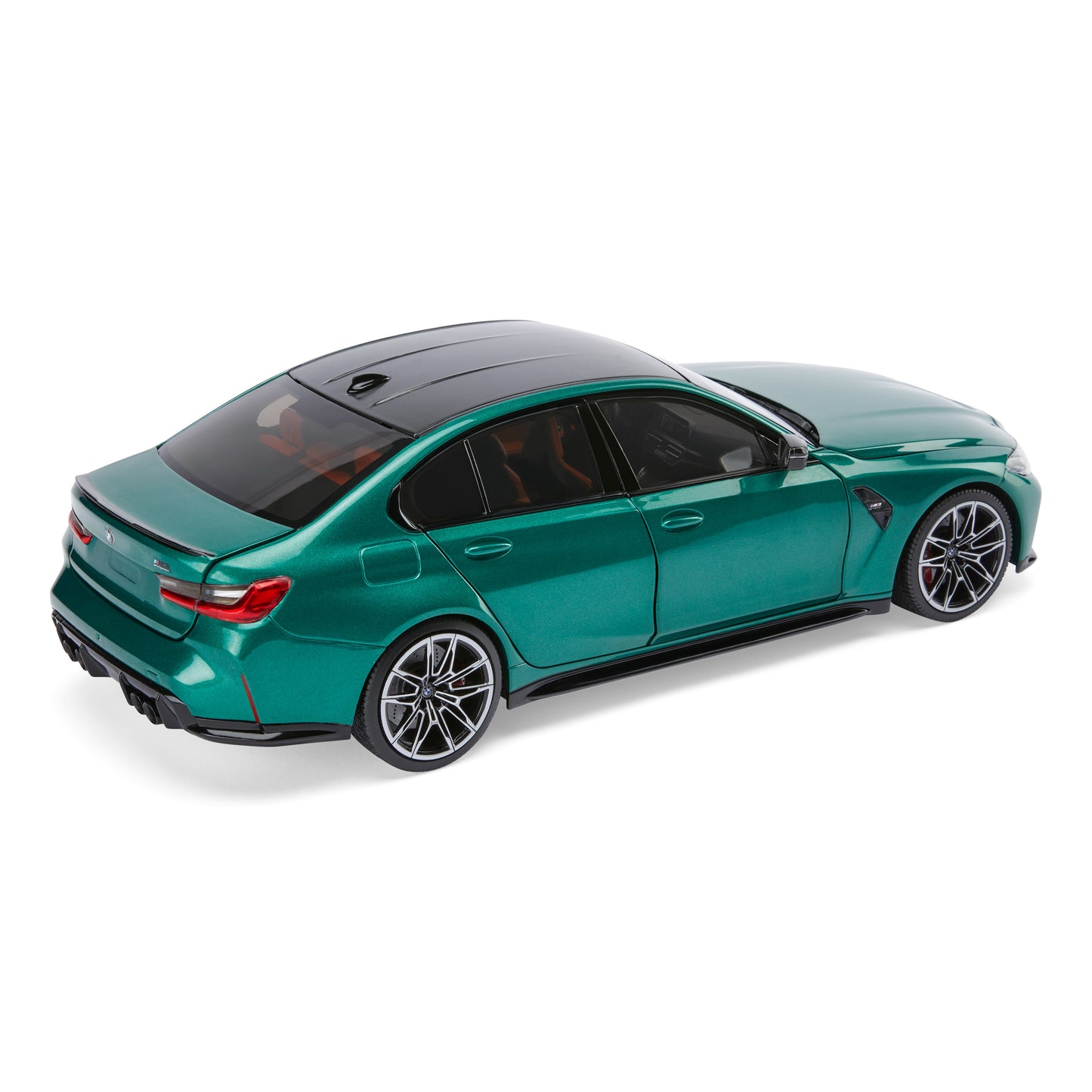 BMW MINIATURE M3 (G80) ISLE OF MAN GREEN METALLIC 1:18