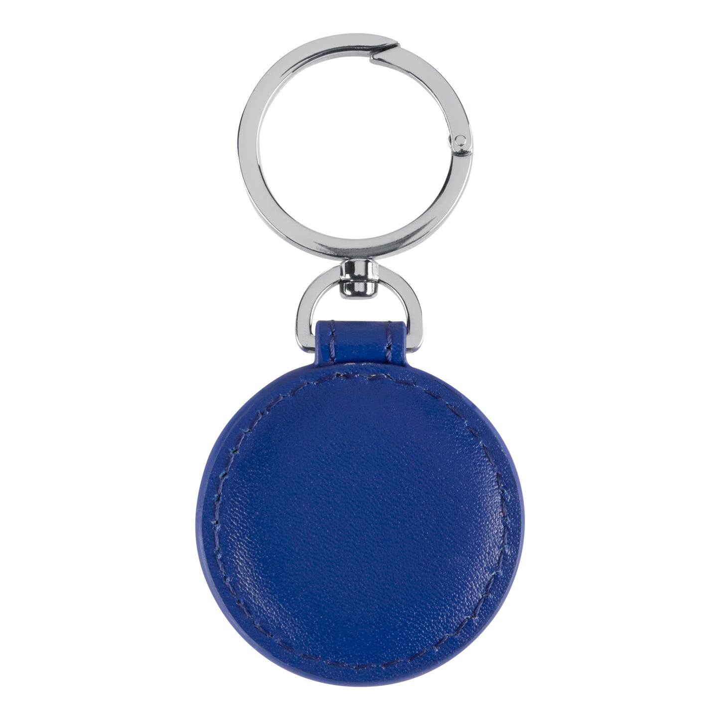 BMW KEY RING LEATHER BLUE