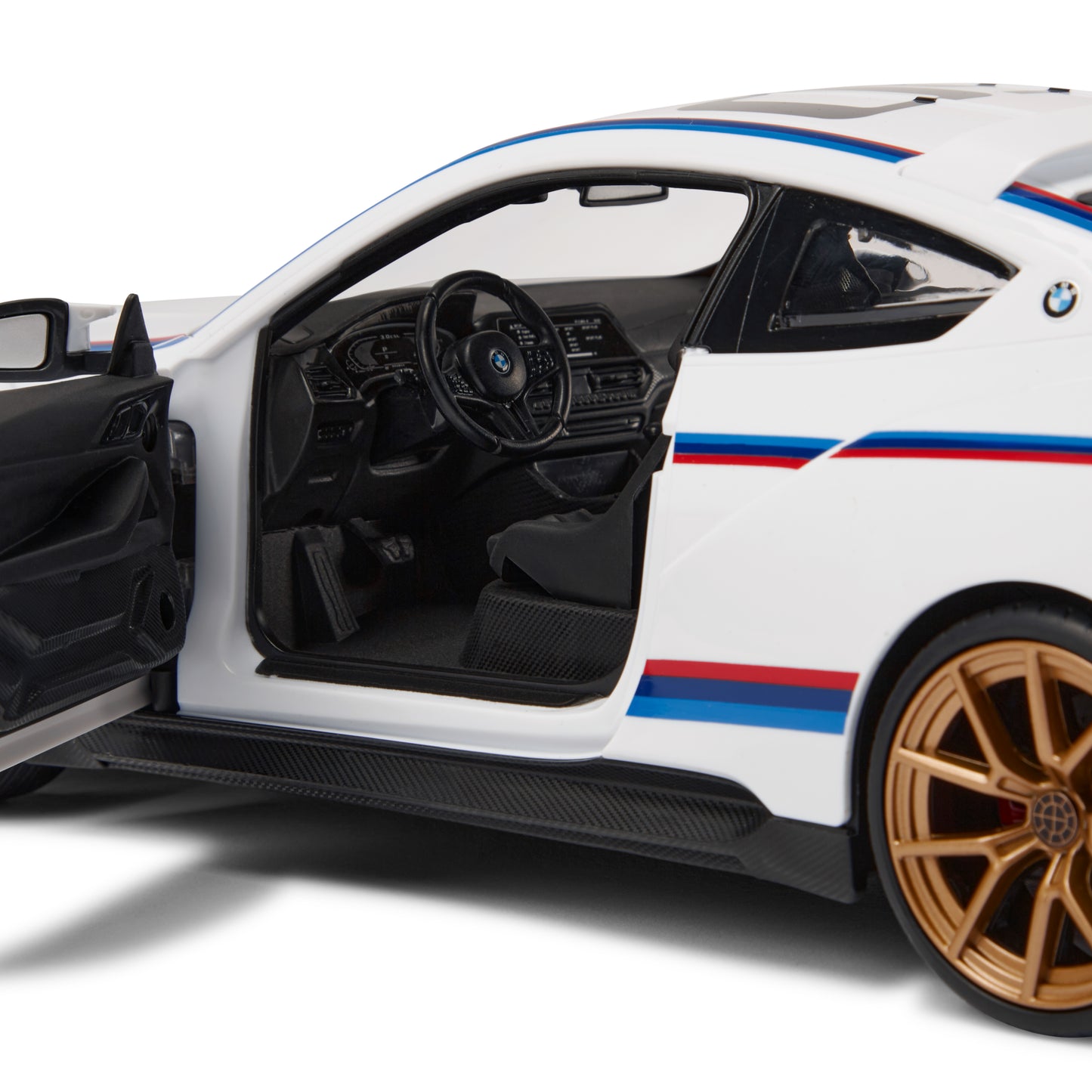 BMW MINIATURE 3.0 CSL, MY. 2022 WHITE 1:18