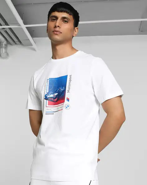 BMW M MOTORSPORT CAR GRAPHIC T-SHIRT MEN