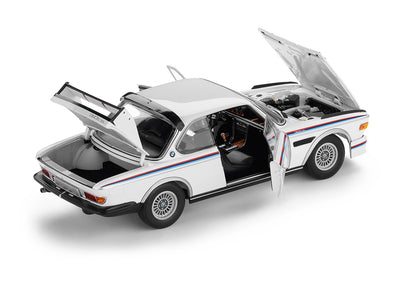BMW MINIATURE 3.0 CSL WHITE 1:18