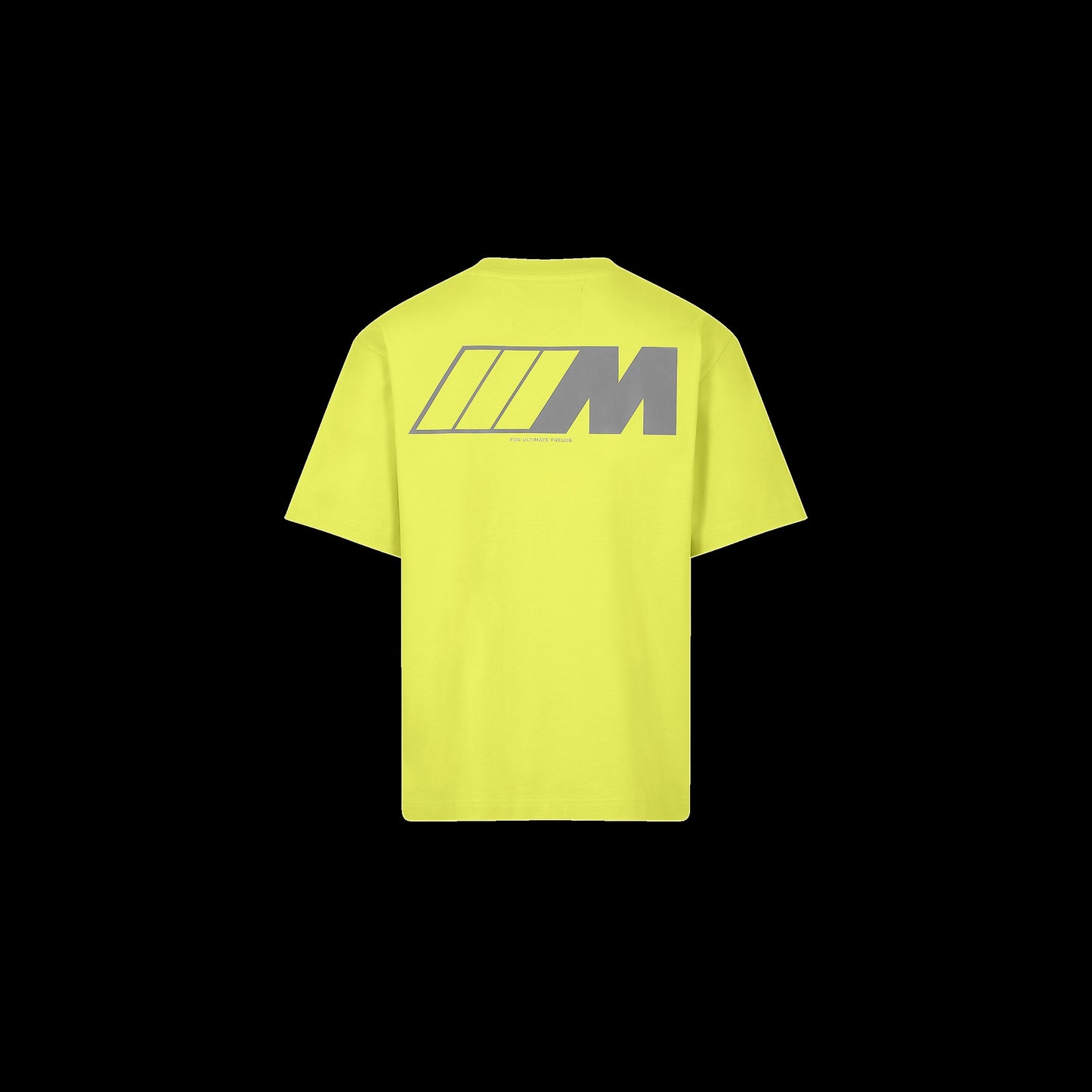 BMW M T-SHIRT REFLECTIVE UNISEX YELLOW