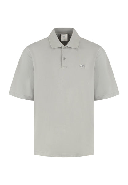 BMW POLOSHIRT Z1 PIXEL CAR OVERSIZED GREY