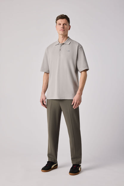 BMW POLOSHIRT Z1 PIXEL CAR OVERSIZED GREY