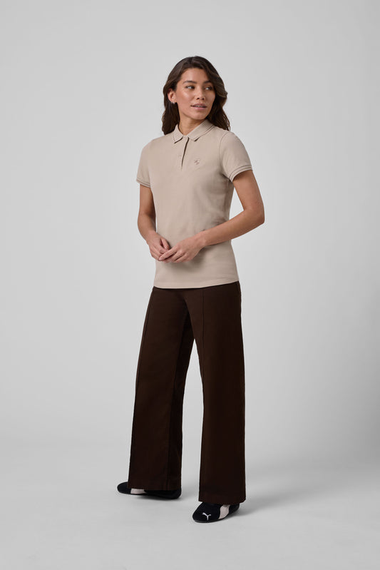 BMW POLO SHIRTS WOMEN BEIGE