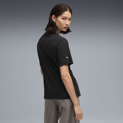 BMW MMS Women ESS+ LOGO TEE II BLACK
