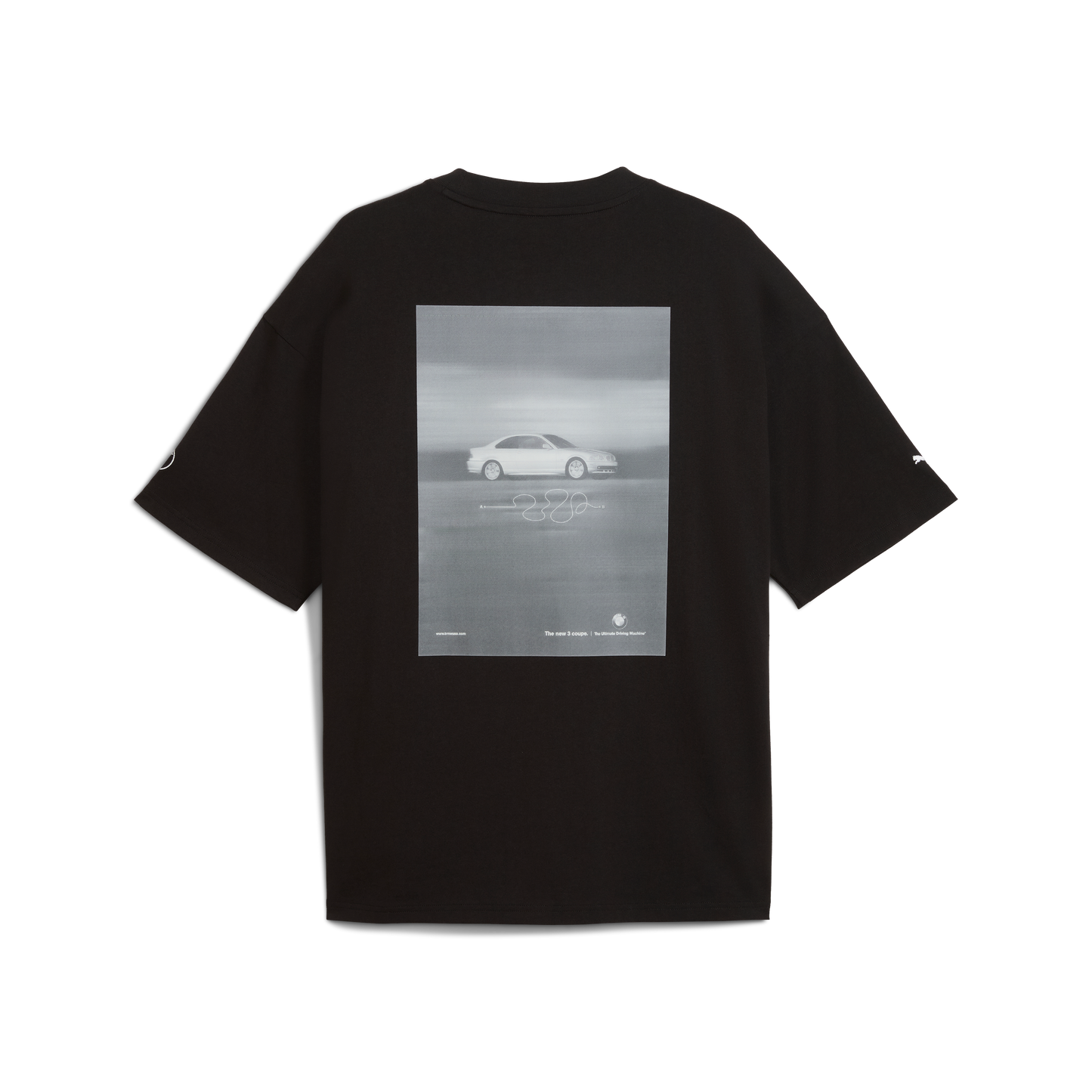 BMW 50Y 3 SERIES GRAPHIC CAR TEE UNISEX BLACK