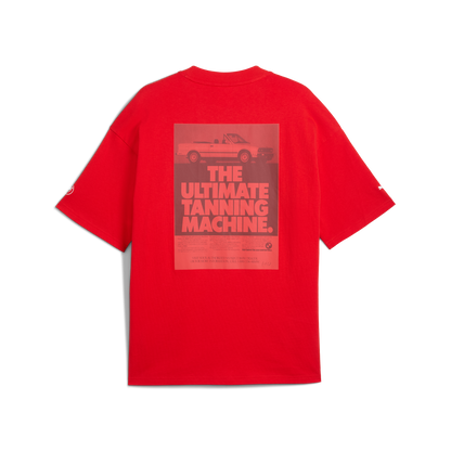 BMW 50Y 3 SERIES GRAPHIC CAR TEE UNISEX RED