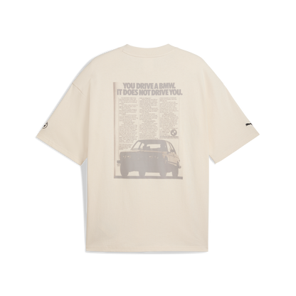 BMW 50Y 3 SERIES GRAPHIC CAR TEE UNISEX BEIGE