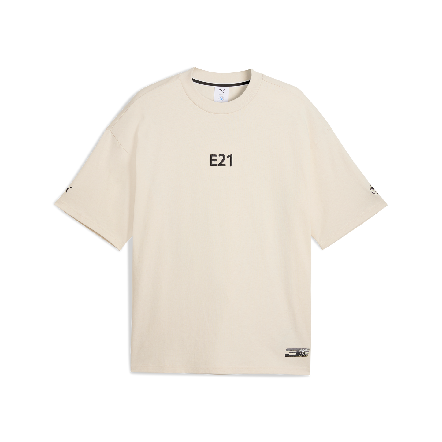 BMW 50Y 3 SERIES GRAPHIC CAR TEE UNISEX BEIGE