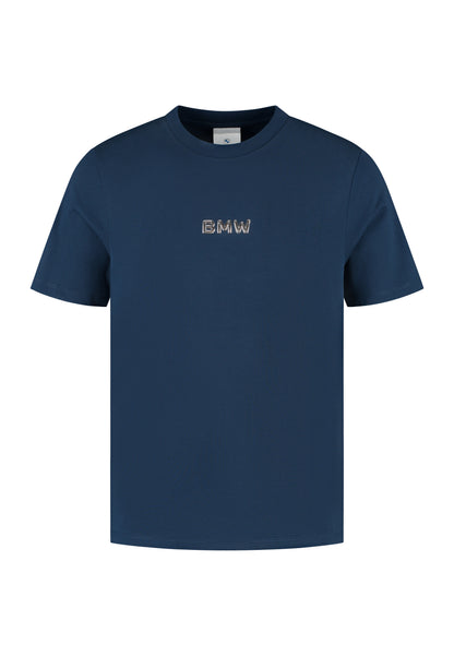 BMW T-SHIRT UNISEX (NEUE KLASSE) BLUE