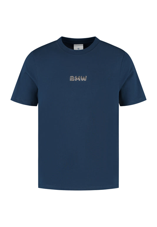 BMW T-SHIRT UNISEX (NEUE KLASSE) BLUE