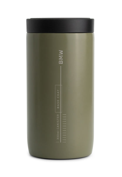 BMW THERMO MUG PUSH  330 ML GREEN/BEIGE