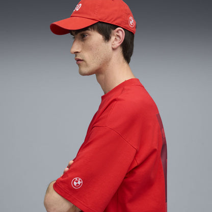 BMW 50Y 3 SERIES GRAPHIC CAR TEE UNISEX RED