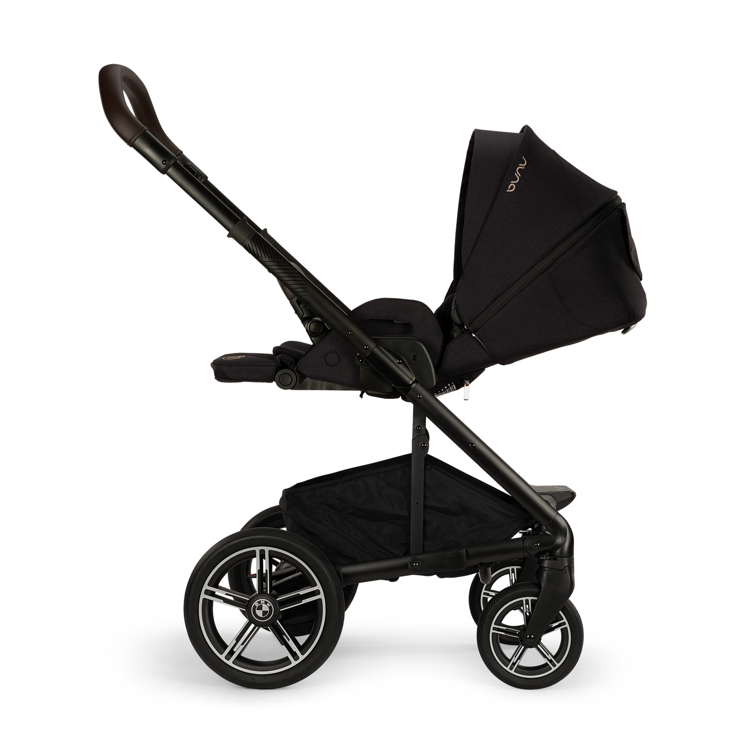 NUNA MIXX NEXT BMW ELEMENT W/Adapter, Apron, Rain cover