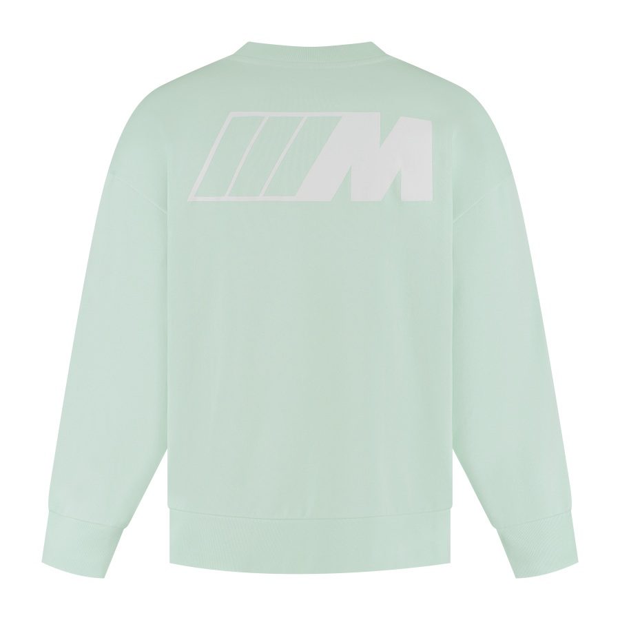 BMW M SWEATER LOGO REVERSE UNISEX MINT