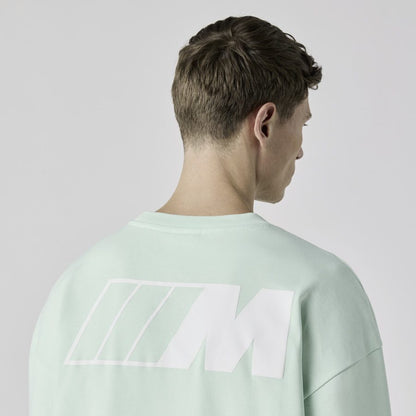 BMW M SWEATER LOGO REVERSE UNISEX MINT