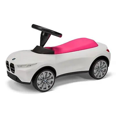 BMW BABY RACER IV WHITE/RASPBERRY (NEW PART NUMBER)