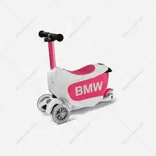 BMW KIDS SCOOTER WHITE/BERRY