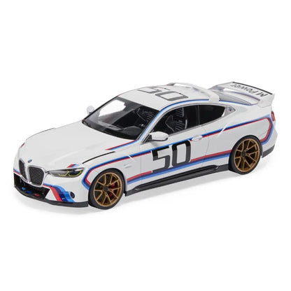 BMW MINIATURE 3.0 CSL, MY. 2022 WHITE 1:18