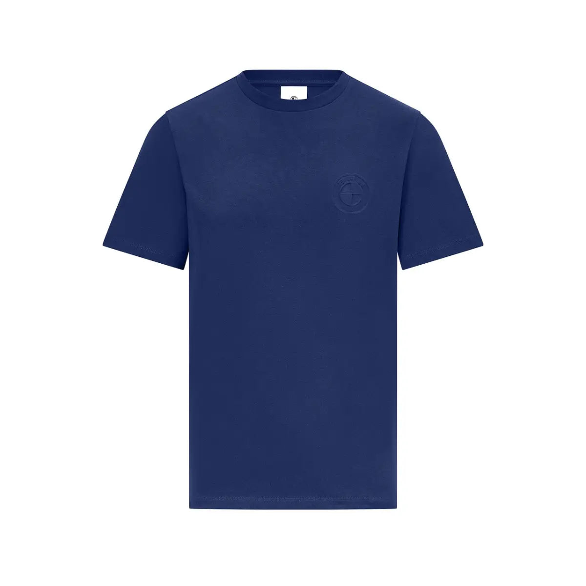 BMW T-SHIRT LOGO EMBOSSED SMALL UNISEX BLUE