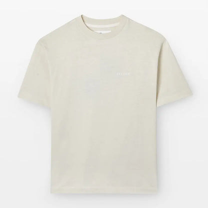 BMW T-SHIRT LOGO REVERSE UNISEX LIGHT GREY